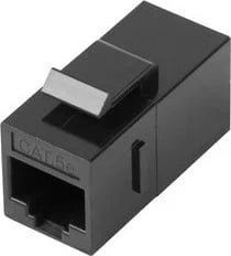 Konektor Lanberg, RJ45 - RJ45 UTP cat. 5e, i zi 