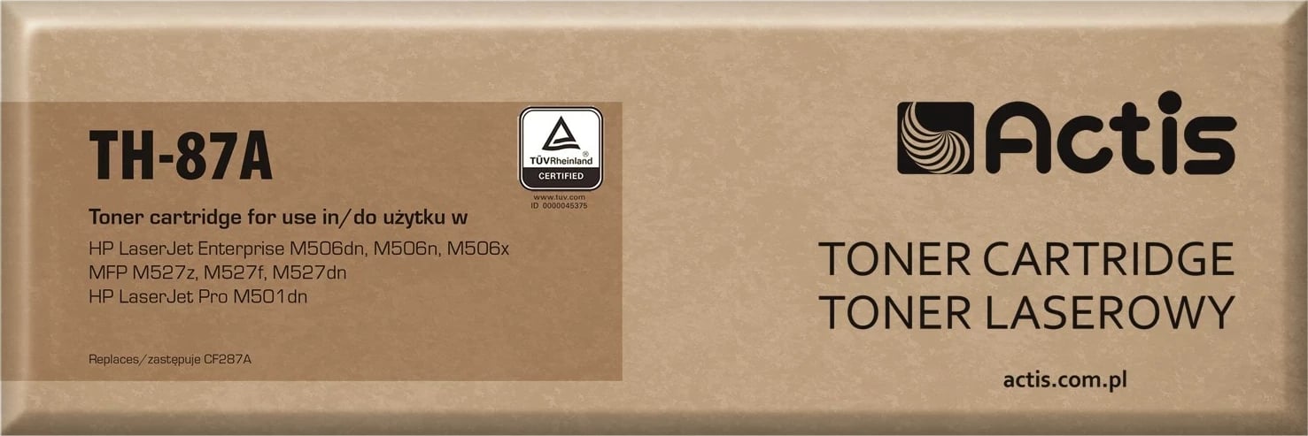 Toner ACTIS TH-87A për HP 87A CF287A, i ri