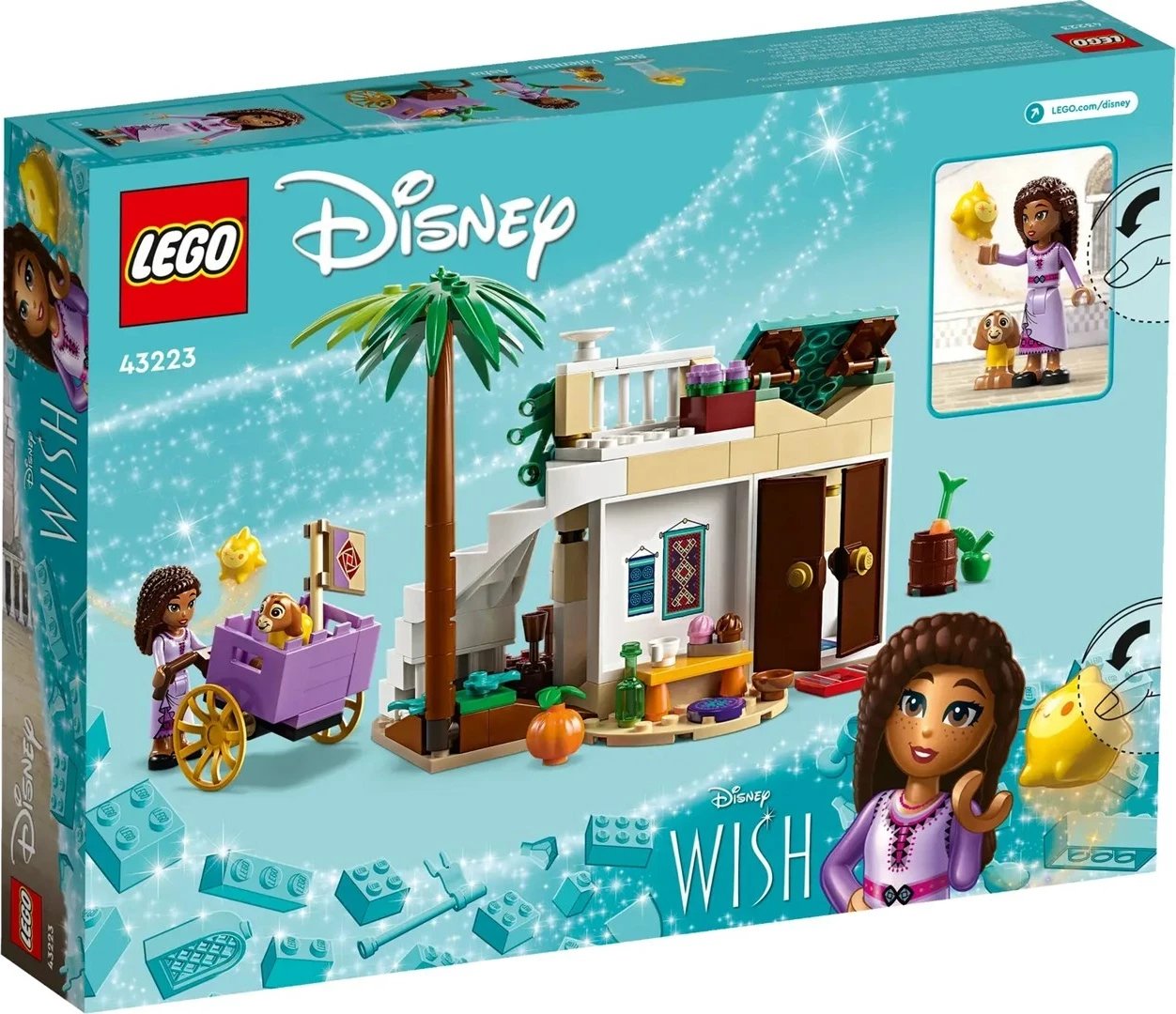 Set LEGO Disney 43223 Asha në Qytetin e Rosas