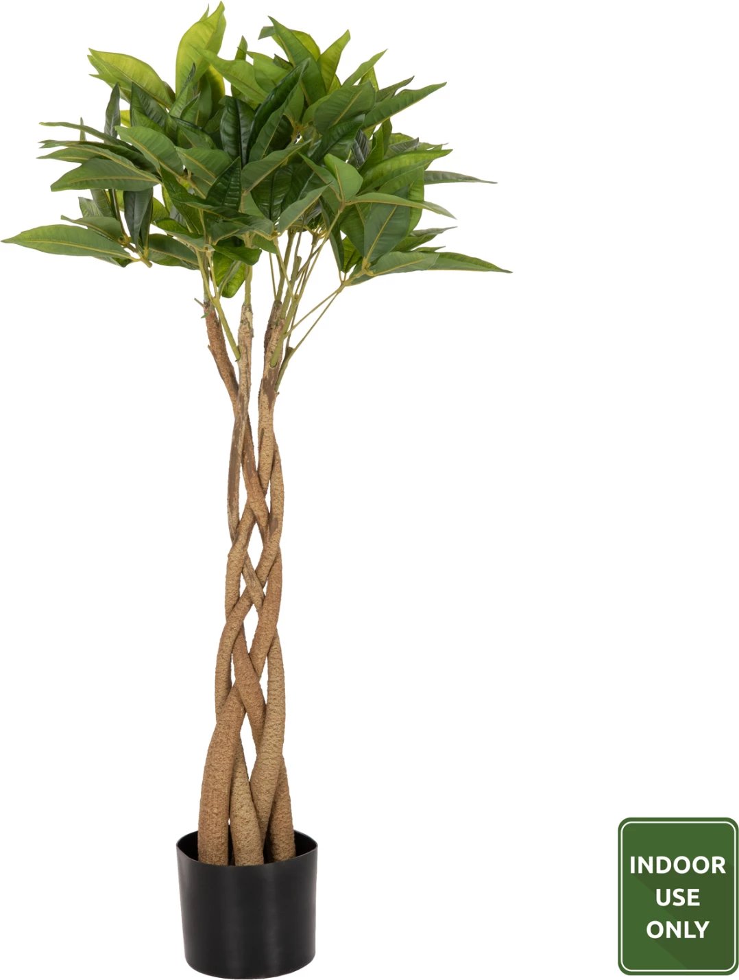 Bimë sintetike dekorative, FH4002, Pachira Macrocarpa, në vazo, 100H cm