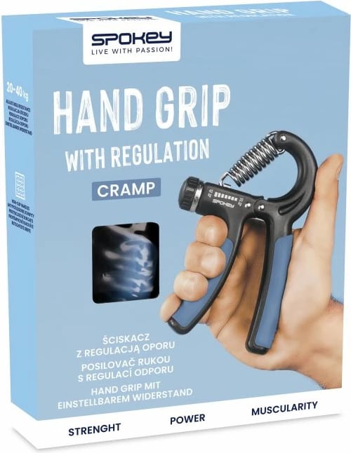 Grip Spokey për femra e meshkuj, e zezë