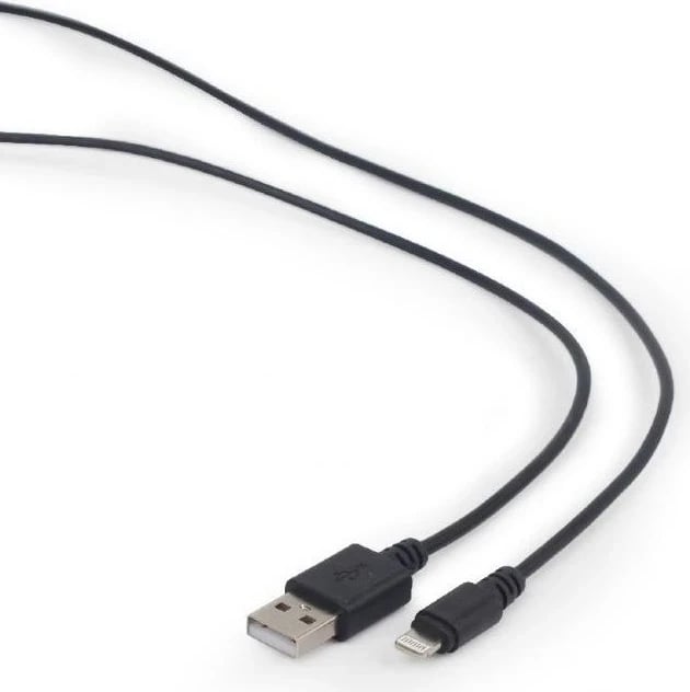 Kabllo Gembird USB 2.0 në Lightning, 2m, e zezë