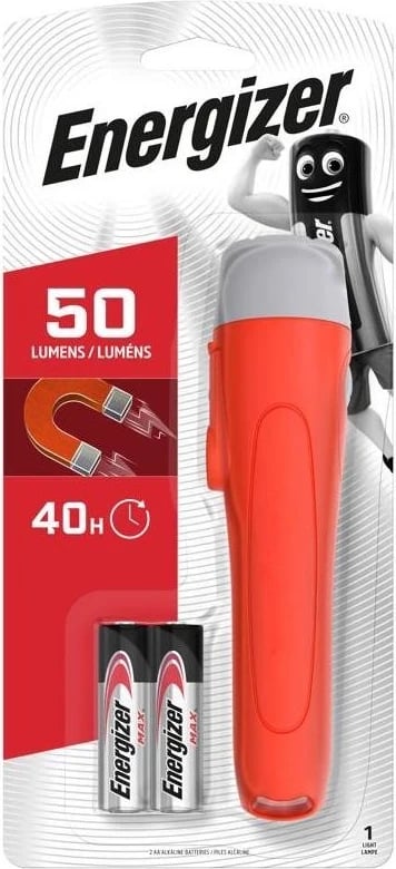Dritë dore Energizer Magnet LED, 2AA, e kuqe