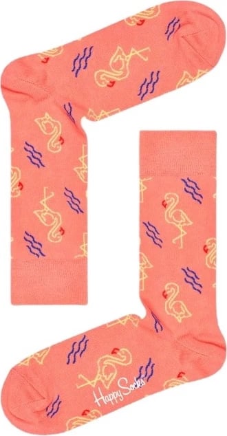 Çorape për femra Happy Socks, të portokallta 