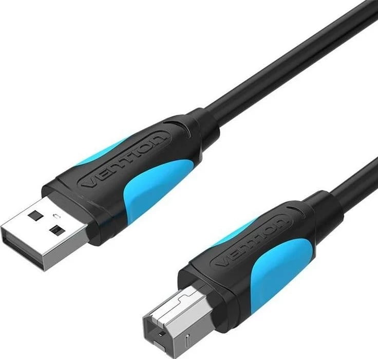 Kabel USB 2.0 Vention USB-A/USB-B, 3m, zi-kaltër