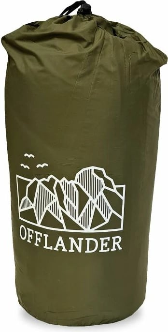 Batani për kamping Offlander, 200x140, për meshkuj dhe femra, ngjyrë jeshile
