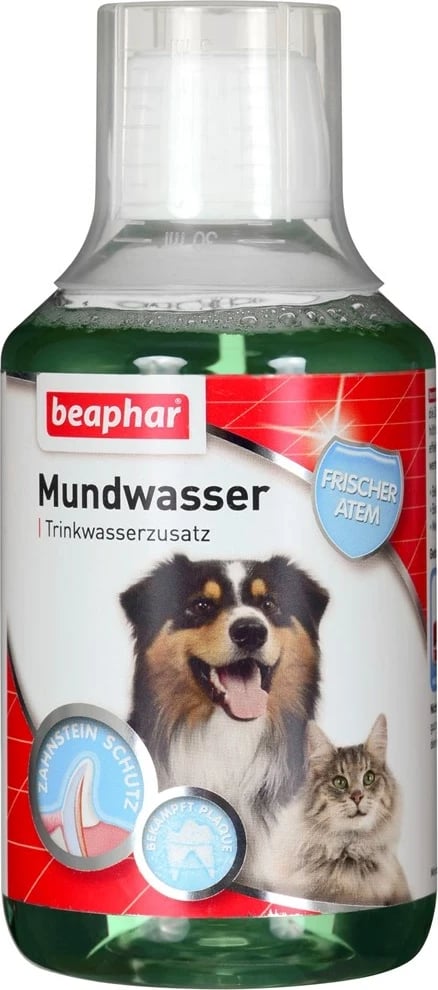 Pastrues dhëmbësh për qen dhe mace beaphar 250 ml