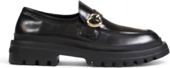 Mocassini Love Moschino femra, të zeza
