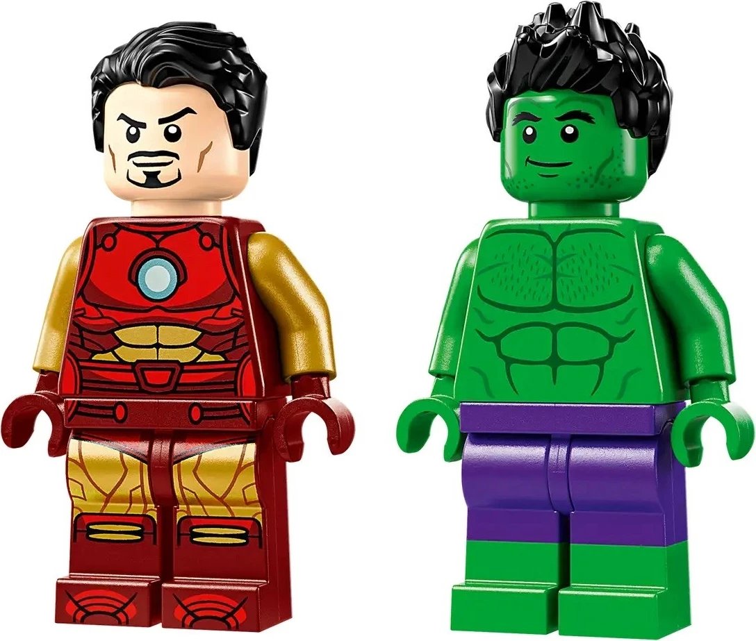 Lodra LEGO Marvel 76287 Iron Man me motor dhe Hulk