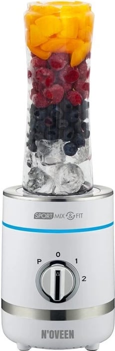 Blender tavoline Noveen Sport Mix & Fit SB1100 X-LINE, 0.6 L, 300 W, e bardhë