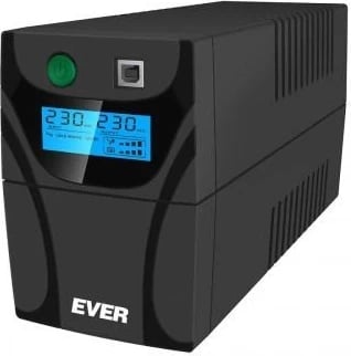 UPS Ever Easyline USB, 0.65 kVA, 360W, i zi 