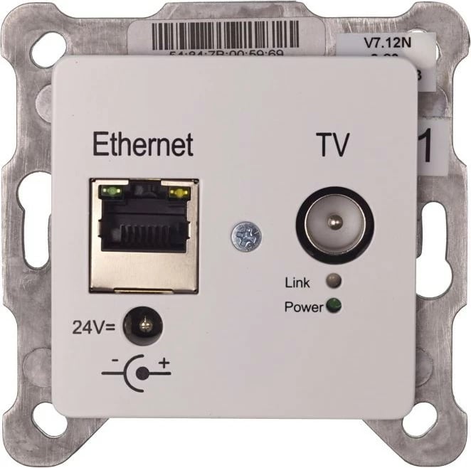 Kasë ALLNET Punkt-zu-Punkt Coax 8 Port Master, EOC 100, ALL-GHN108S-100-UP-Dose