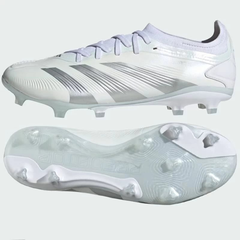 Atlete për futboll adidas Predator Pro FG për meshkuj, të bardha