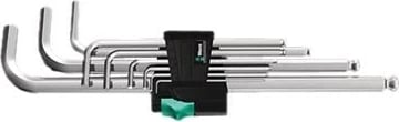 Set çelësash Allen, No name, 950 PKL/9 SM N BALL, Krom