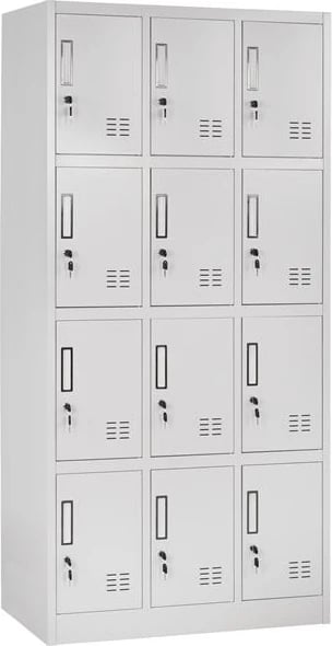 Metalike me 12 kabinete & dollap FH5637 90x45x185 cm