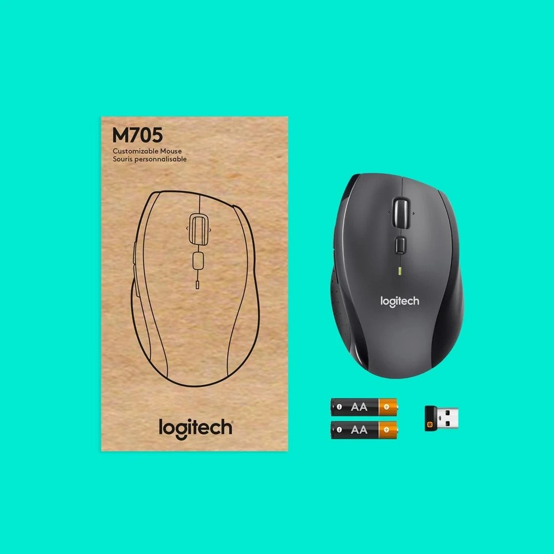 Maus Logitech M705, wireless, 1000 DPI, i zi