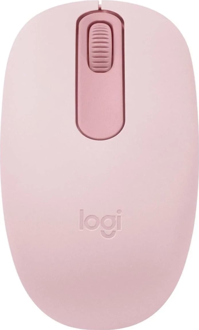 Maus Logitech M196, wireless, laser, rozë