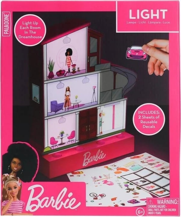 Dritë dekorative Paladone Barbie Dreamhouse me sticker-a