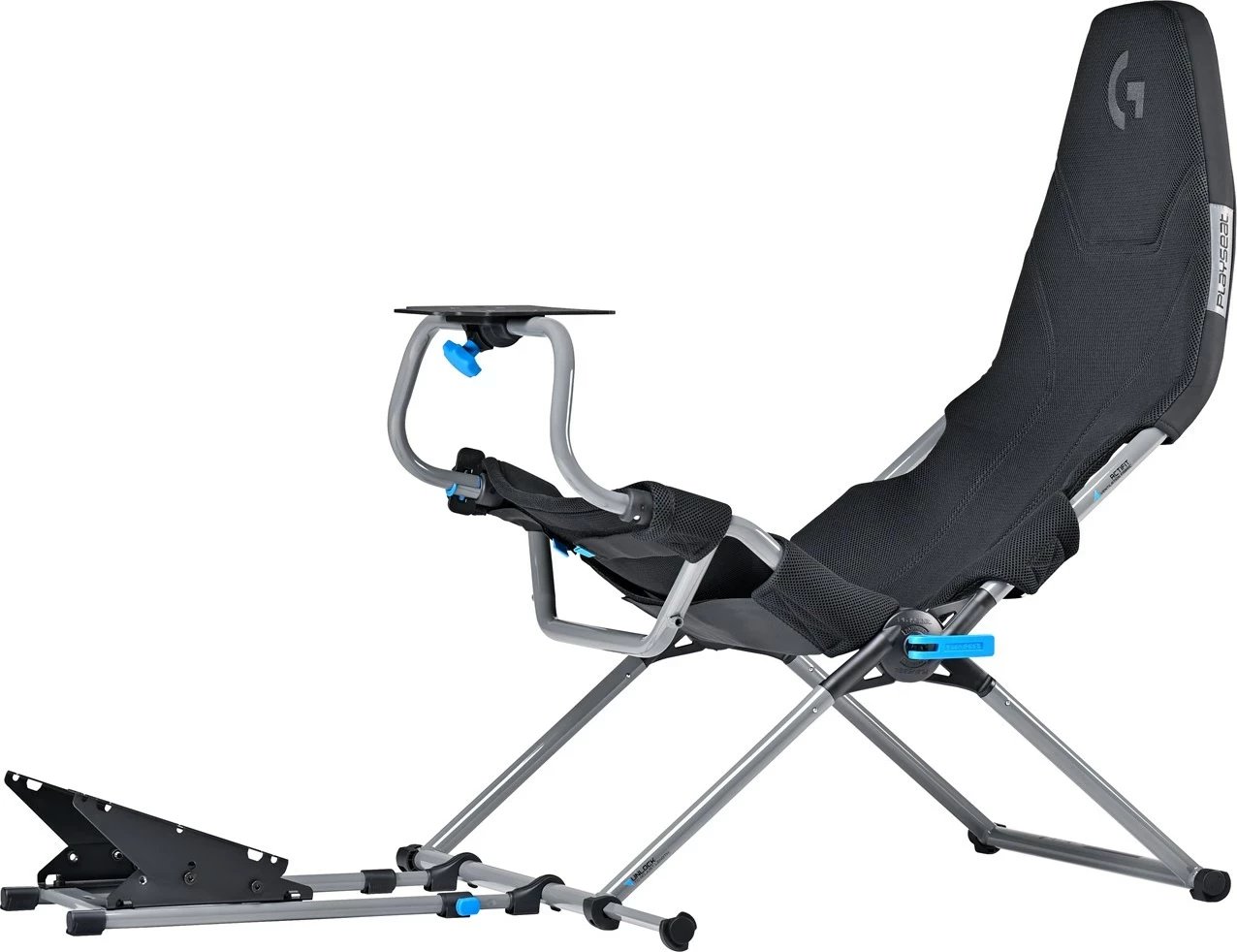 Karrige gaming Playseat Challenge X Logitech G Edition, ngjyrë e zezë dhe gri