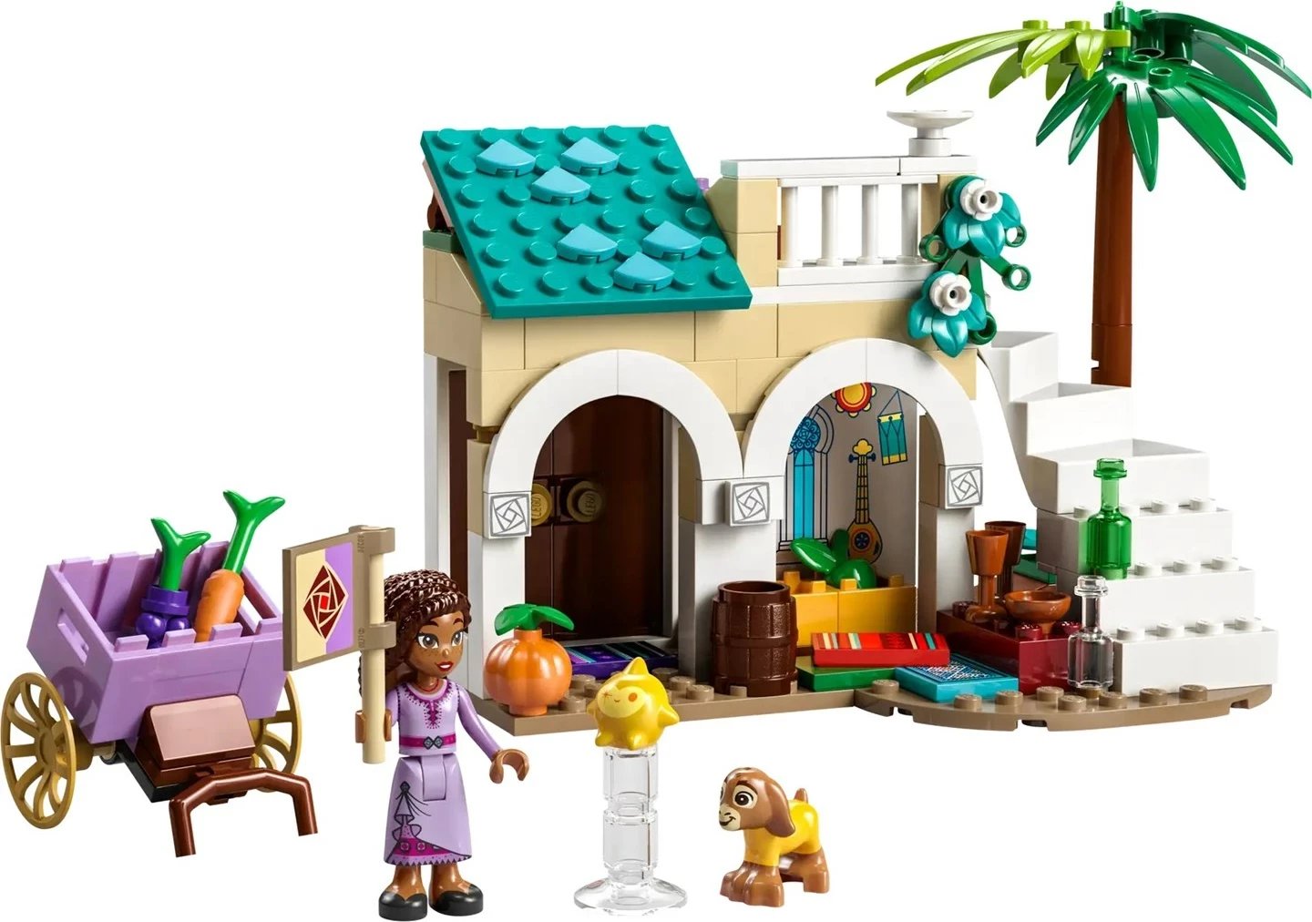 Set LEGO Disney 43223 Asha në Qytetin e Rosas