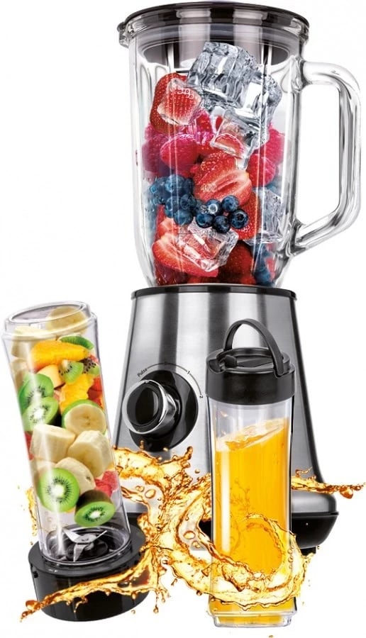 Blender MPM MBL-15M, 1L, 450W, çelik inox