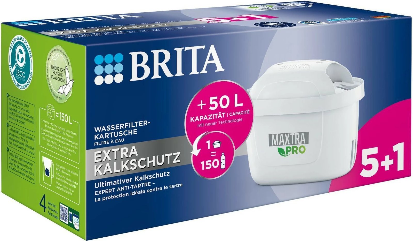 Filtri i ujit Brita MAXTRA PRO, Brita, 6 copë