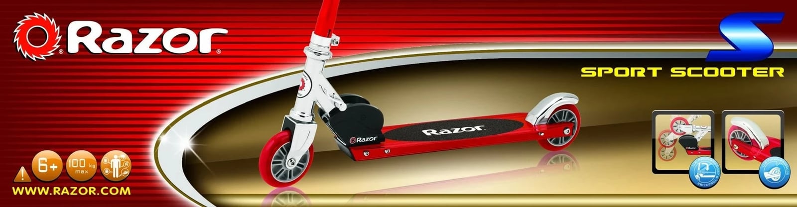 Skuter Razor Interbrands 13073058 i kuq
