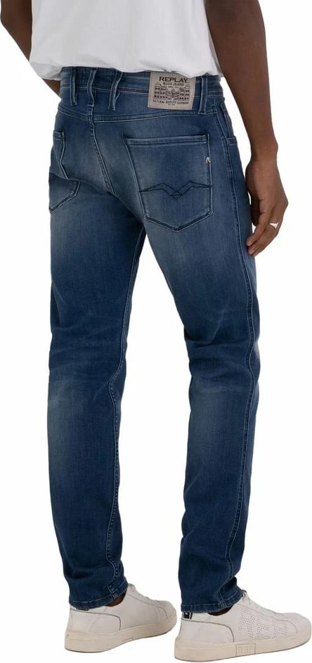 Jeans për meshkuj Replay, blu