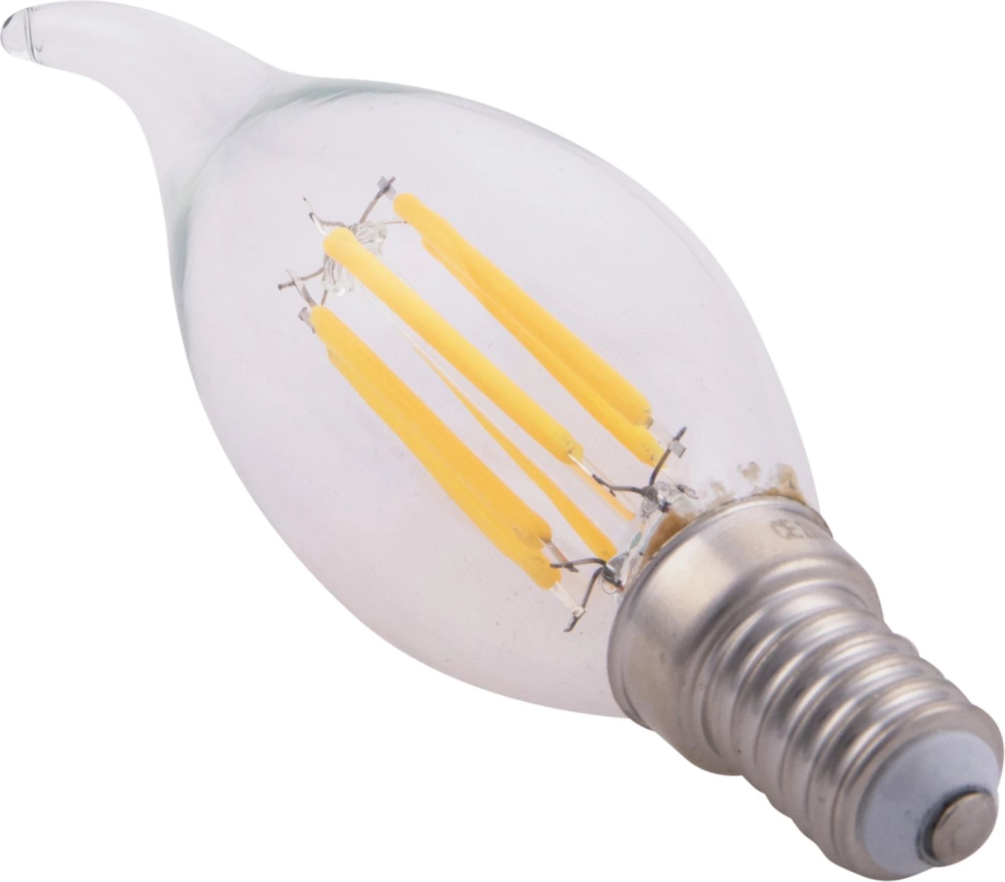 Llambë LED filament stil flake FH4047.01, 6W, E14, 3000K, e tejdukshme, e zbehtë