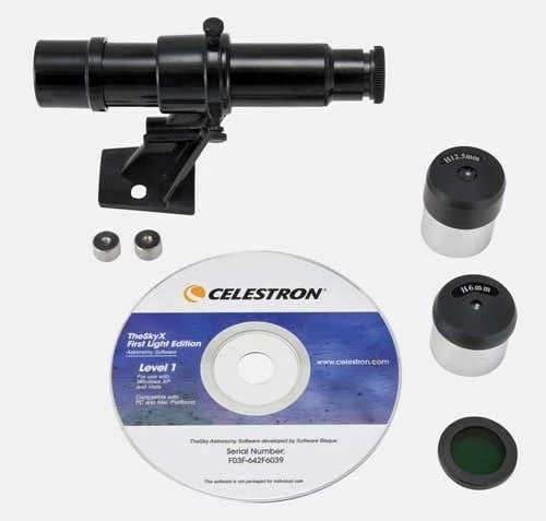 Set aksesorësh për teleskop Firstscope 76 IYA