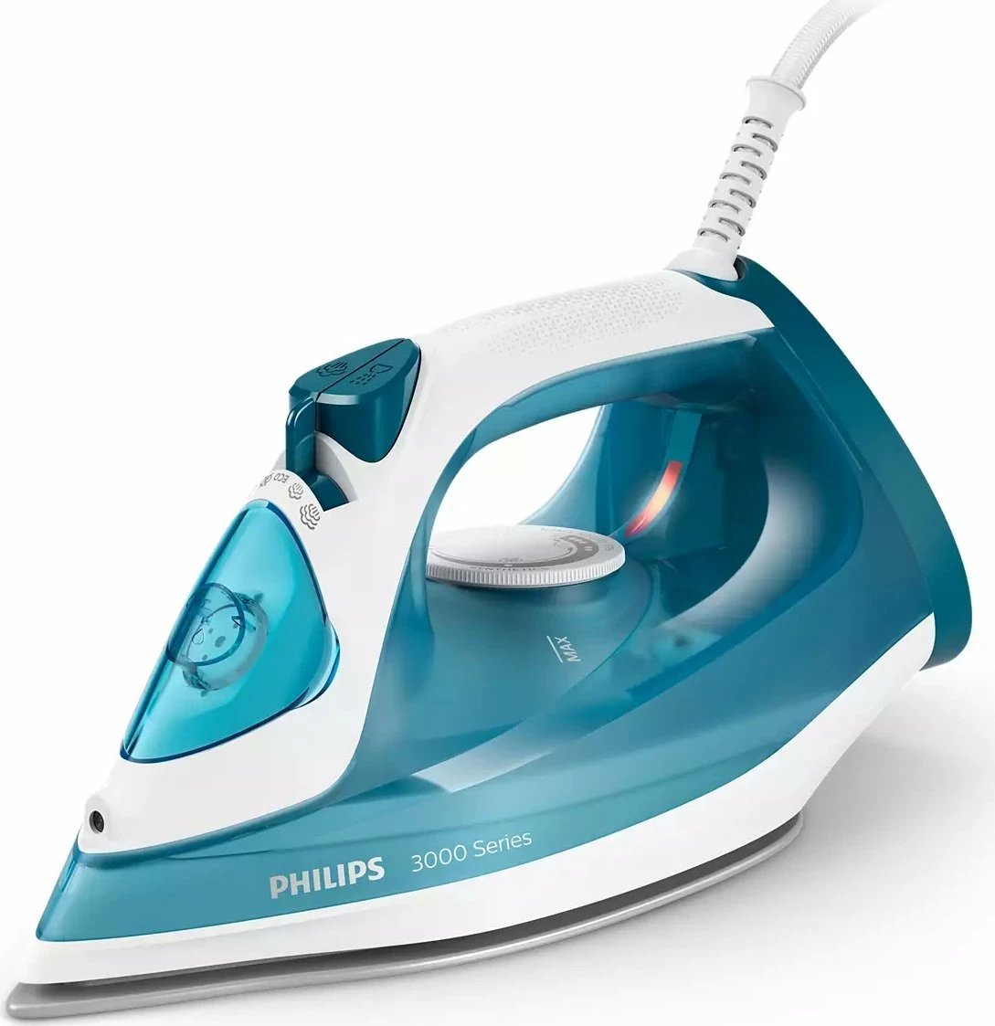 Hekur me avull Philips 3000 series DST3011/20, 2100W, keramikë, bardhë-kaltër