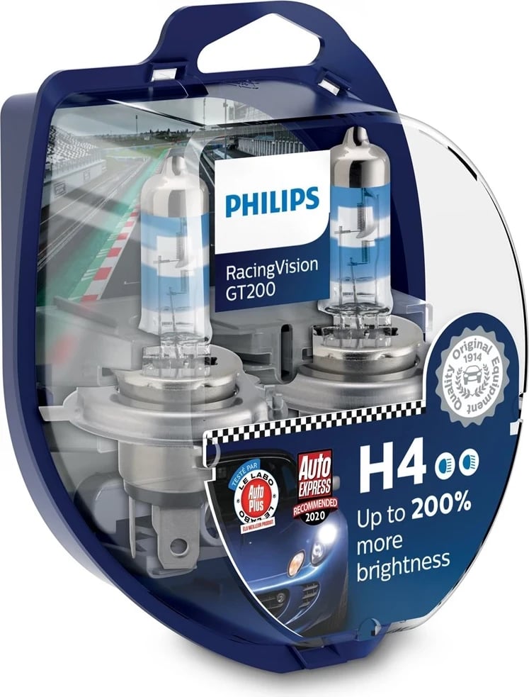 Llamba për fara veture Philips H4, Pako prej 2