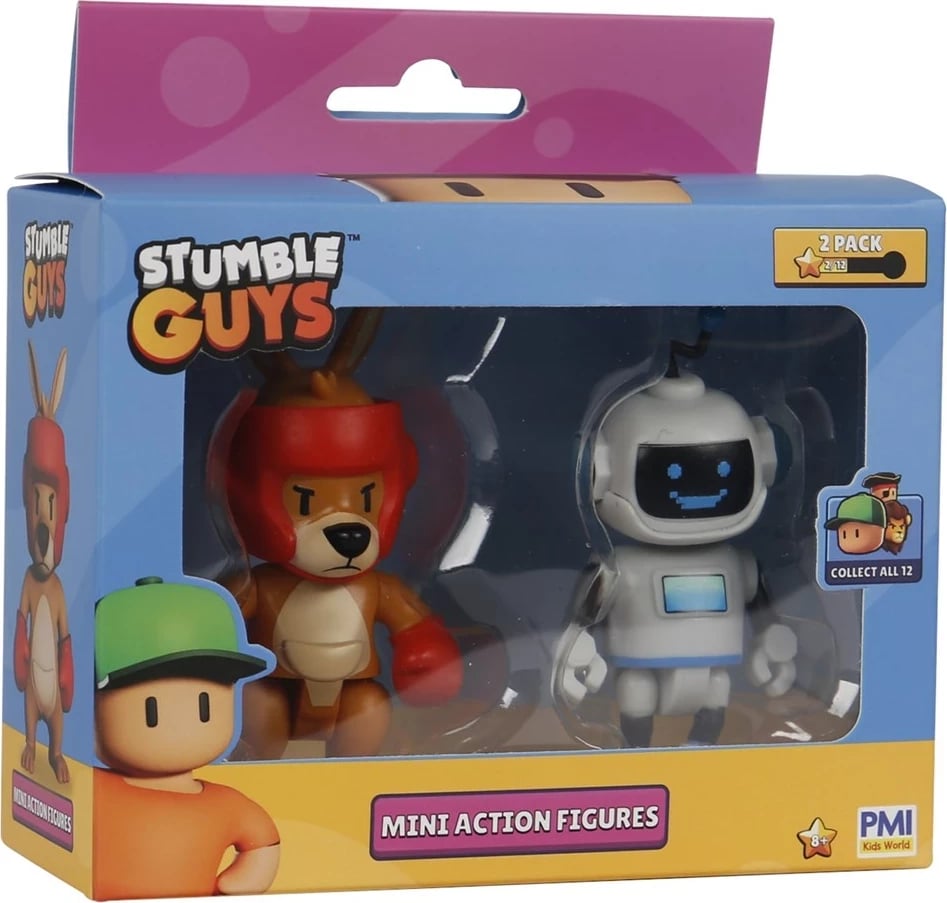 Figura aksioni mini Stumble Guys, P.M.I. Kids World, 2 copë