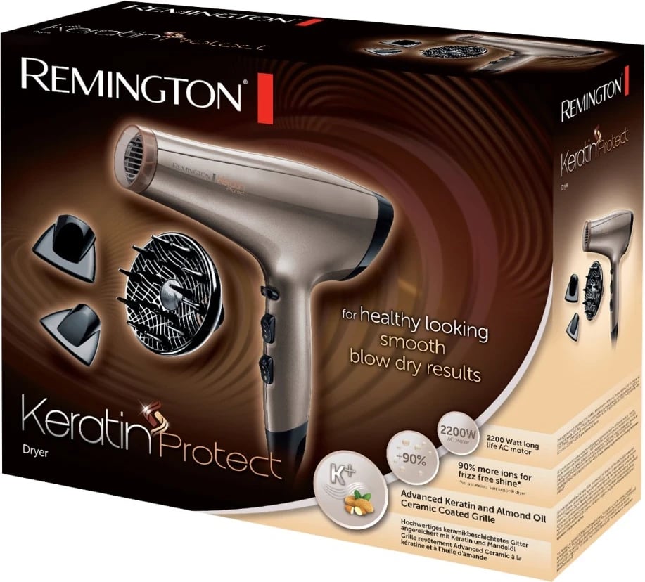 Tharëse flokësh Remington, AC8002 Keratin Protect