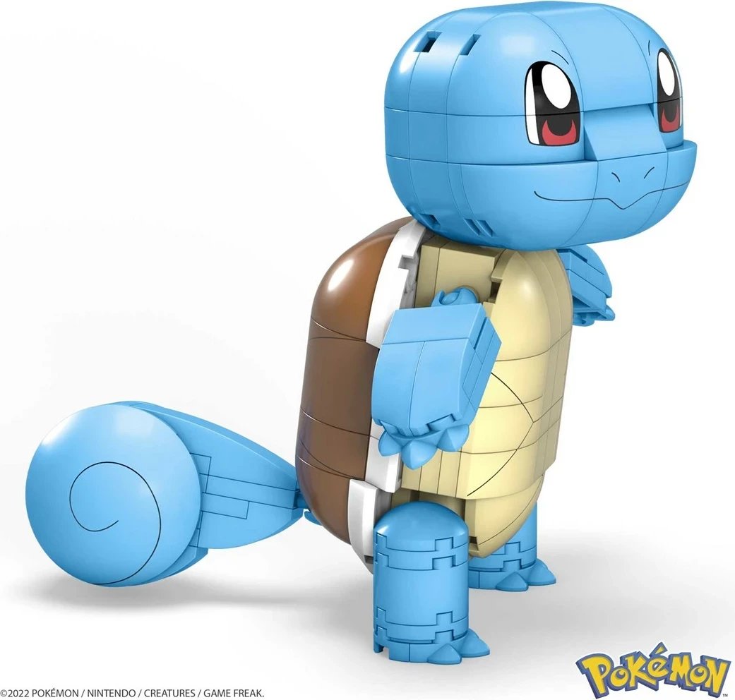 Set ndërtimi MATTEL MEGA Construx Pokémon Squirtle, Blu