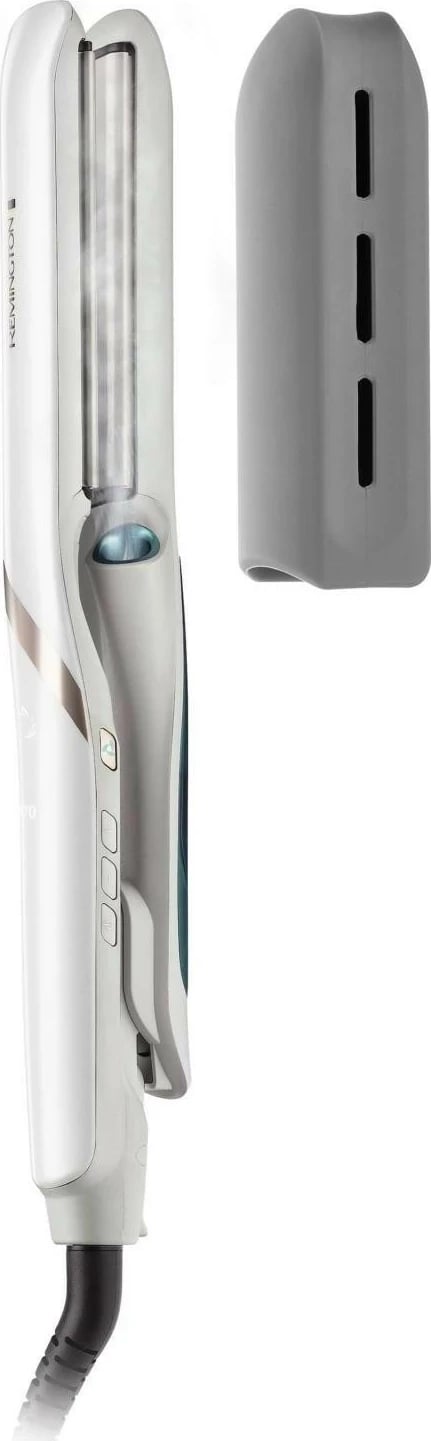 Drejtuese flokësh Remington Hydraluxe Pro S9001, e bardhë