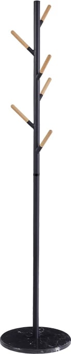 Varëse rrobash metalike Ponziele, ngjyrë e zezë, D37x174cm