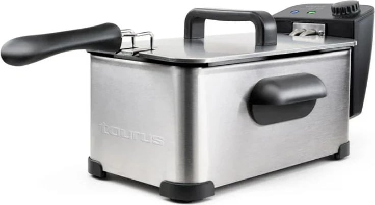 Fritezë Taurus 973967000, 2000W, 3L, E zezë