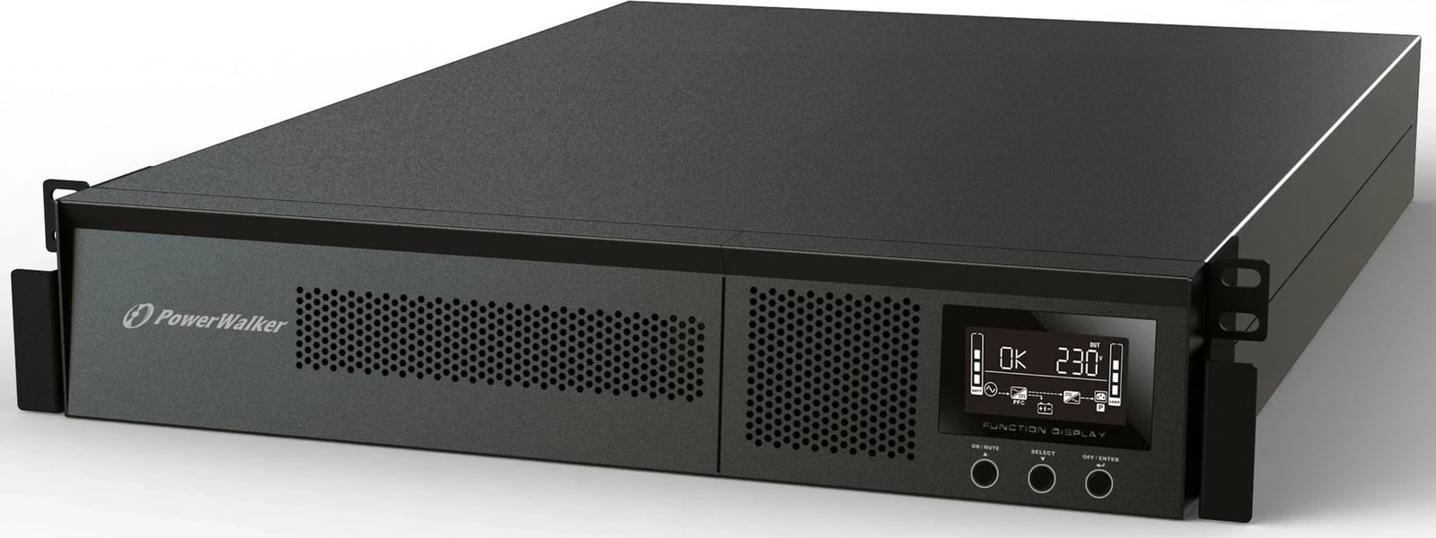 UPS PowerWalker VFI 1000 RMG PF1, 1 kVA, 1000 W, E zezë