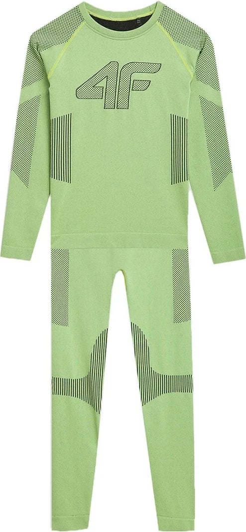 Tuta pa qepje për djem, No name, M093 Green Neon | 164 cm