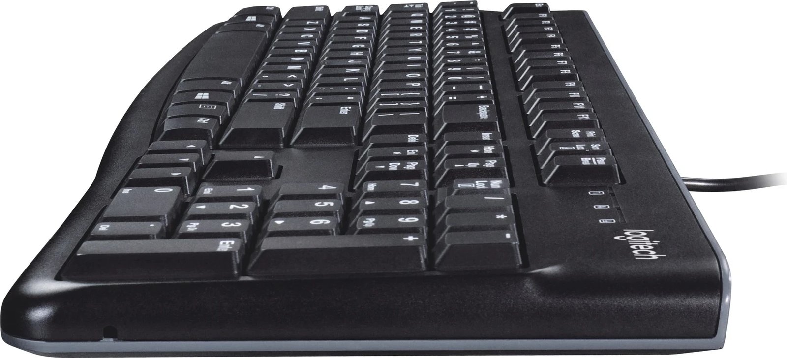 Tastierë Logitech K120, e zezë