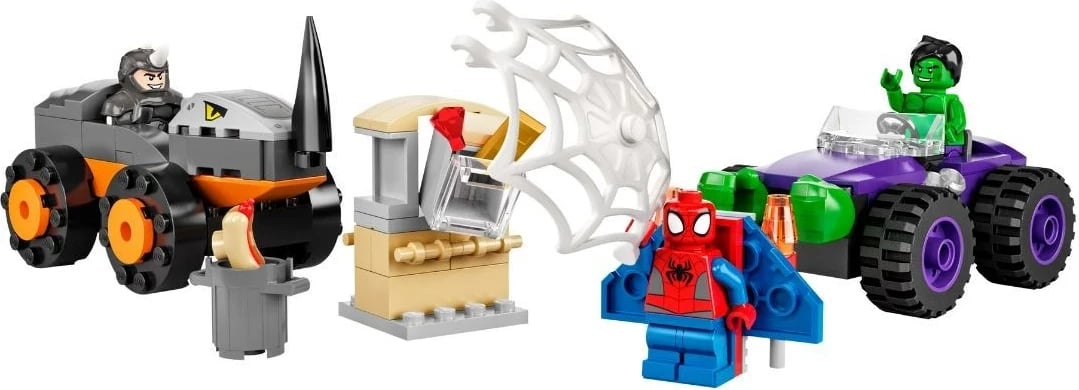 Set LEGO Marvel 10782 Hulk vs. Rhino, 110 pjesë