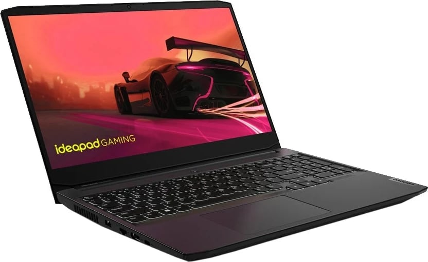 Laptop Lenovo IdeaPad Gaming 3, 15.6", AMD Ryzen 5 5500H, 16 GB RAM, 512 GB SSD, NVIDIA RTX 2050, Shadow Black