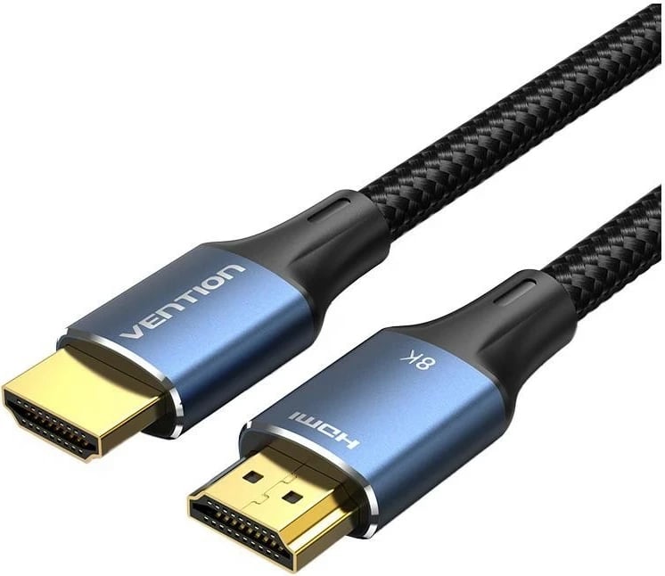 Kabel HDMI Vention HDMI/HDMI, 2m, 8K 60Hz/4K 120Hz, zi-kaltër