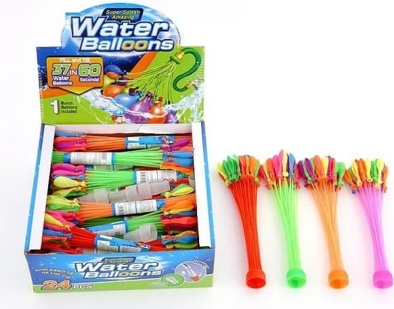 Set balona uji pa markë, 8cm, 24 copë
