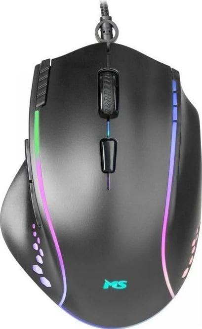 Maus MS Nemesis C370, 7200 dpi, 7P, RGB LED, i zi