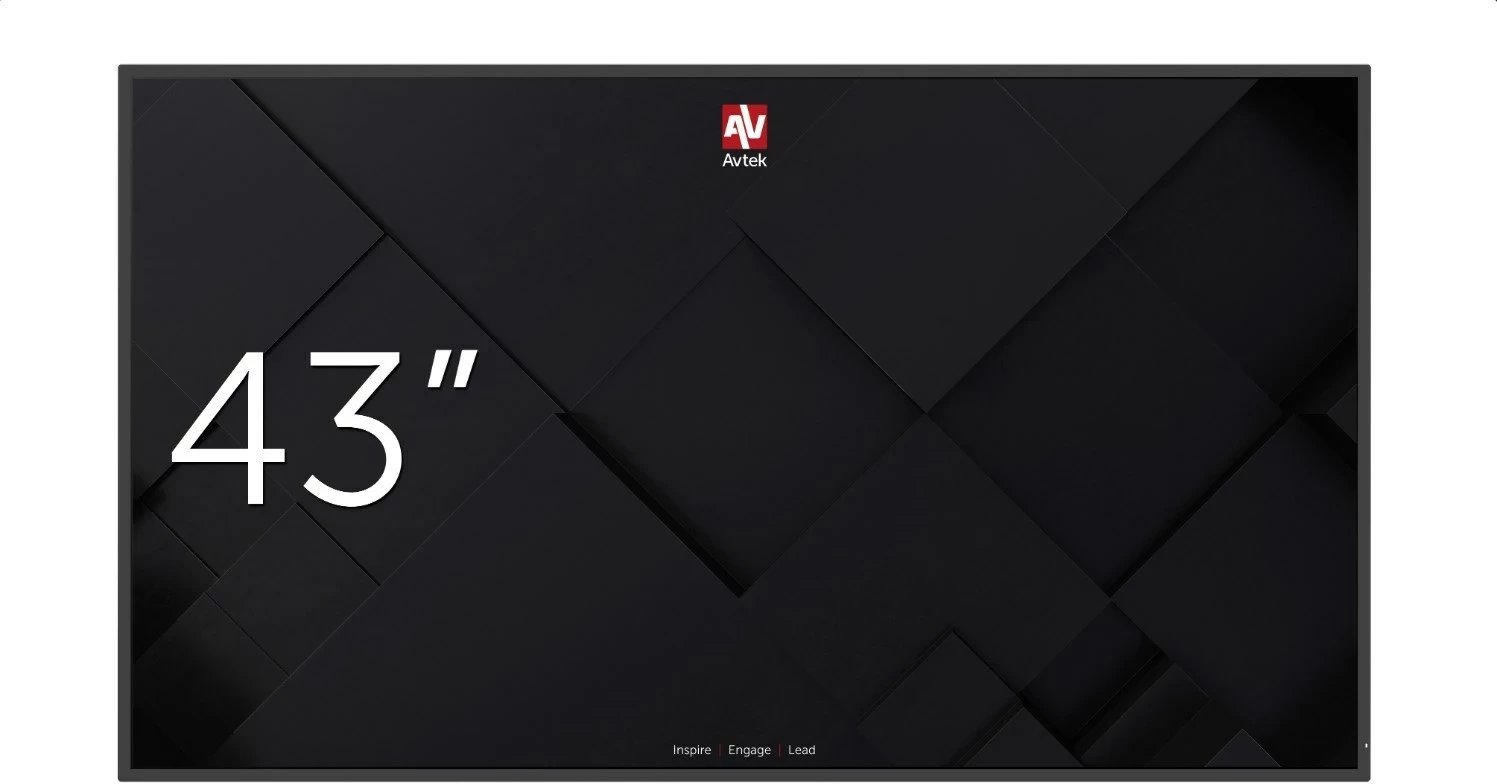 Monitor AVTEK DS 45, 43", 4K Ultra HD, LCD, i zi