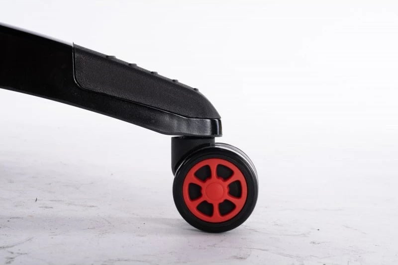 Karrige për gaming Swivel, e kuqe/zezë