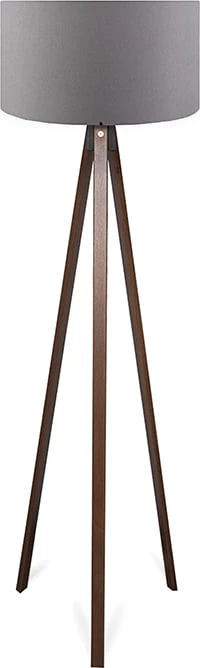 Llambë dyshemeje PWL-1059 pakoworld Ε27, ngjyrë arre-gri, D38x140cm