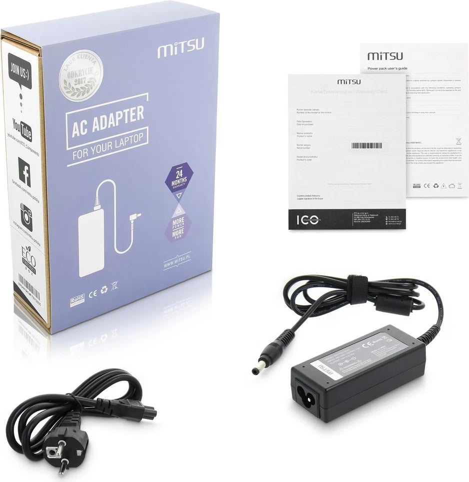 Karikues për laptop mitsu 20v 4.5a